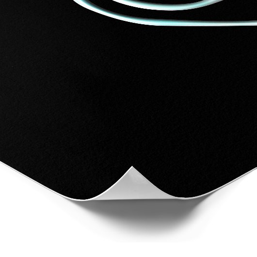 Pastel Unalome ポスター (角)