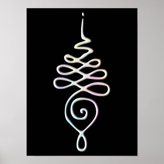 Pastel Unalome ポスター (正面)