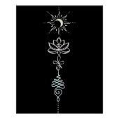 Pastel Unalome Group ポスター (正面)