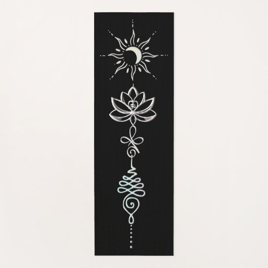 Pastel Unalome Group ヨガマット (正面)