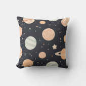 Pastel Universe Pattern クッション (正面)