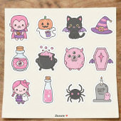 Pastel Vampire And Creepy Friends Stickers シール