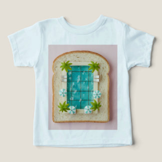 Pastel Vaporwave Pool Toast
