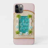 Pastel Vaporwave Pool Toast Case-Mate iPhoneケース (裏)