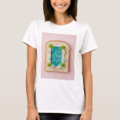 Pastel Vaporwave Pool Toast Tシャツ (正面)