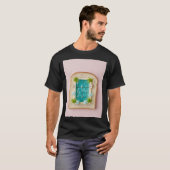Pastel Vaporwave Pool Toast Tシャツ (正面フル)