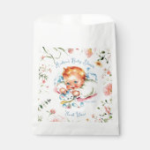 Pastel Vintage Baby Girl Baby Shower フェイバーバッグ (正面)