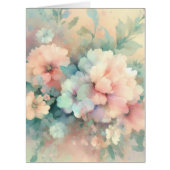Pastel Vintages Roses Card (正面)