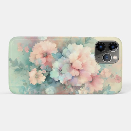 Pastel Vintages Roses  Case-Mate iPhoneケース (裏面(横))