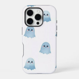 Pastel Watercolor Boo Ghost iPhone Case iPhone 16 Proケース