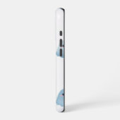 Pastel Watercolor Boo Ghost iPhone Case iPhoneケース (左側面)