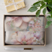 Pastel Watercolor Magnolia Decoupage 薄葉紙 (ギフト)