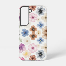 Pastel Watercolour Floral  Samsung Galaxy S22ケース
