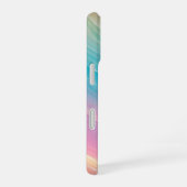 Pastel Wave - Dreamy Gradient Phone Case iPhone 16ケース (右側面)
