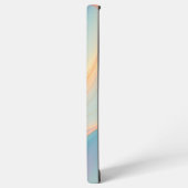 Pastel Waves Dreamy Gradient Art Phone Case Samsung Galaxyケース (左側面)