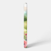 Pastel Wildflower Meadow Landscape Samsung Galaxyケース (左側面)