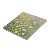 Pastel Wildflower Meadow Painting タイル (側面)