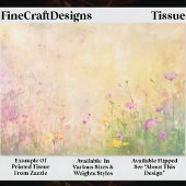 Pastel Wildflower Spring Meadow DZ5R Decoupage 薄葉紙