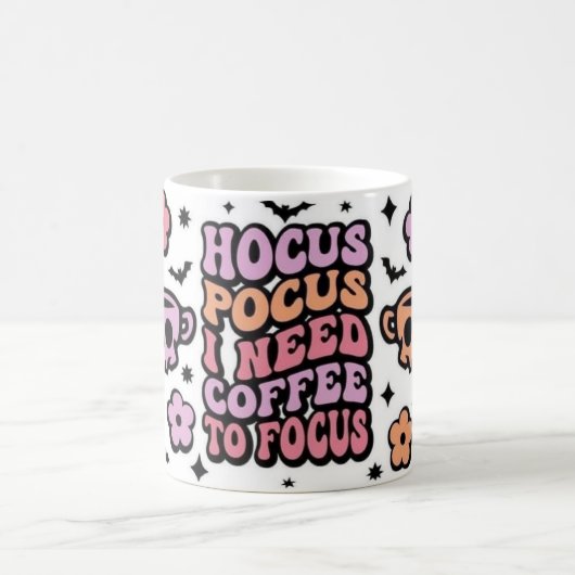Pastel Witchy Coffee Pun Mug コーヒーマグカップ (中央)
