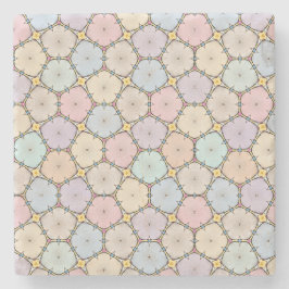 Pastel Wood Slices ストーンコースター