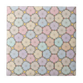 Pastel Wood Slices タイル (正面)