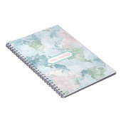 Pastel World Map ノートブック (右側)