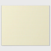 Pastel Yellow Scallop Stripe Rainbow-Inspired Wrap ラッピングペーパー (フラット)