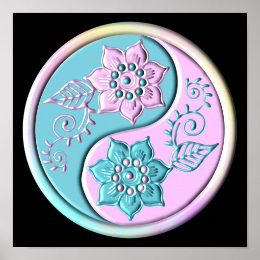 Pastel Yin Yang ポスター (正面)