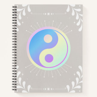 Pastel Yin-Yang notebook ノートブック