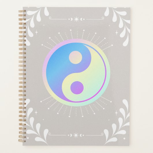Pastel Yin-Yang Planner プランナー手帳 (正面)