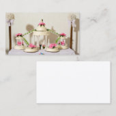 Pastelero de boda 名刺 (正面/裏面)