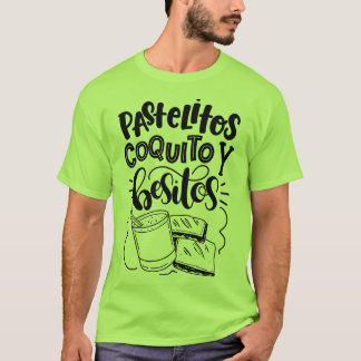 PastelitosのCoquito、y BesitosのTシャツ(ライム) Tシャツ