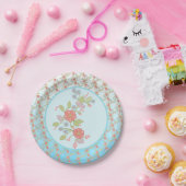 pastellblumen  ペーパープレート (パーティー)