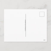 Pastellfarbene Endlose Quadratische Gelassenheit  シーズンポストカード (裏面)