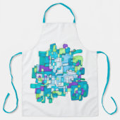 Pastellfarbene Schürze エプロン (正面)