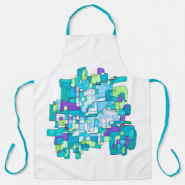 Pastellfarbene Schürze エプロン