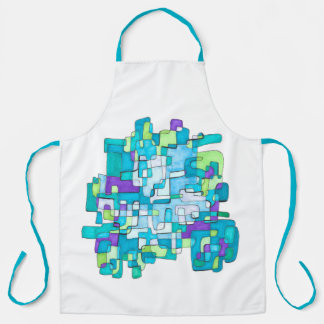 Pastellfarbene Schürze エプロン