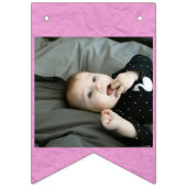 Pastels Happy Birthday to You Any Age 8 Photos バンティングフラッグ (第2の旗)