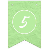 Pastels Happy Birthday to You Any Age 8 Photos バンティングフラッグ (第3の旗)