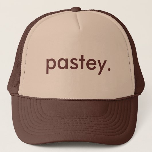 Pasteyのトラック運転手 キャップ (正面)