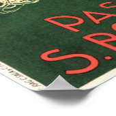 PASTIFICIO S BONETTI Padova Italy Pasta Advert ポスター (角)