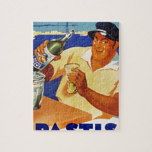 Pastisのオリーブ- Commeマルセーユ ジグソーパズル (縦)