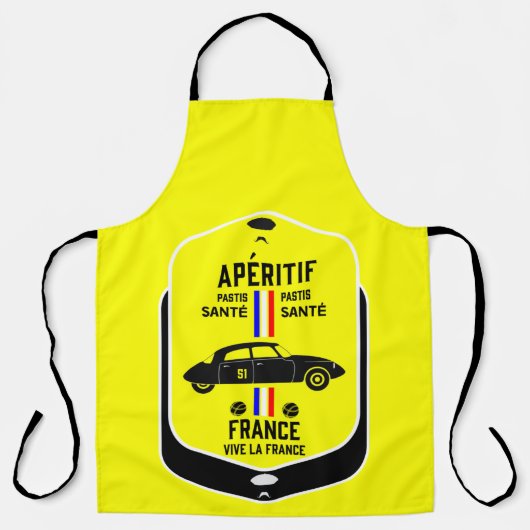 Pastis de Marseille France エプロン (正面)