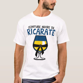 pastis verre alcool humour apero 51 ricarate ceint tシャツ