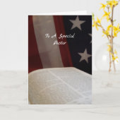 PASTORありがとうございます – BFカード カード (黄色い花)