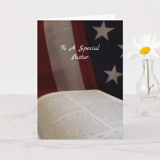 PASTORありがとうございます – BFカード カード (小さな植物)