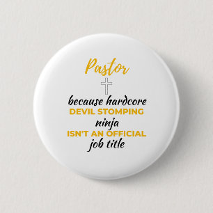 Pastorはハードコアデビルストンプ忍者bl 缶バッジ
