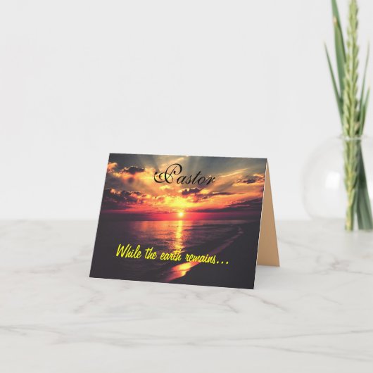 Pastorカード カード (正面)