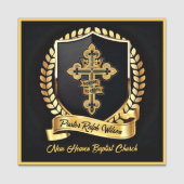 Pastor名タグ 名札 (正面)