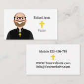 Pastor名刺 名刺 (正面/裏面)